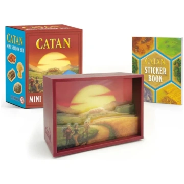 CATAN Mini Shadow Box Bookshop
