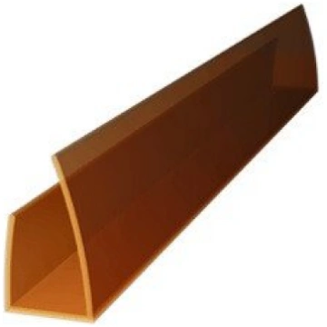 Nobeiguma profils polikarbonāta loksnēm PC-U 4-6 m