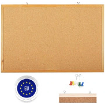 Raylu Paper® dabīgā korķa piezīmju tāfele ar pried