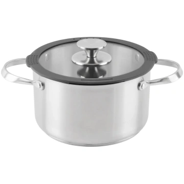 Nerūsējošā tērauda katls ar vāku UNIWELL, 20 cm
