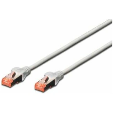 DIGITUS CAT 6 S/FTP Patchkabel, 5 Stück, 10m, Gray