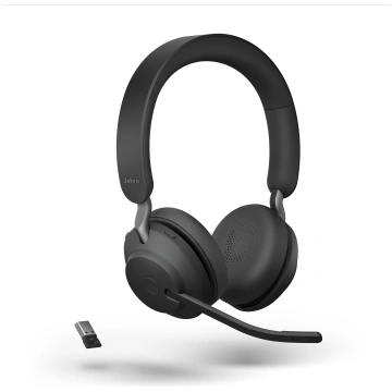 Jabra Evolve2 65 UC Stereo Headset Black USB-A (26