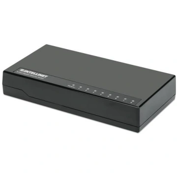 Intellinet Black 8-Port Gigabit Ethernet Switch 56