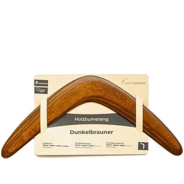 Tradicionālais bumerangs "Tumši brūns" Bumerangs P