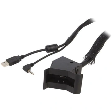 USB/AUX adapter; VW; Jack 3,5mm 4pin socket,USB A 