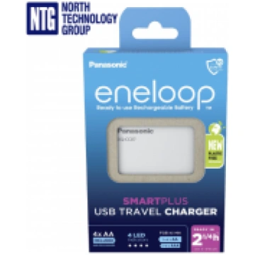 Panasonic BQ-CC87 EKO, 2000mAh Eneloop Smartplus N
