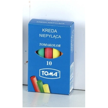 Toma Kreda szkolna kolor, 10 szt. (OM-81201) OM-81