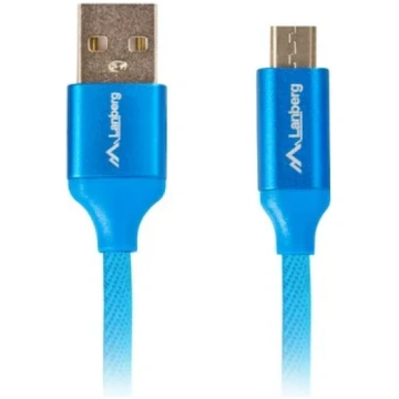 LANBERG CABLE USB 2.0 MICRO-B (M) - A (M) 1M QC CA
