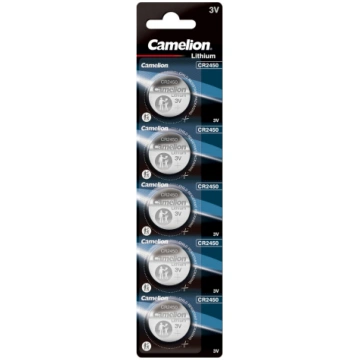 Camelion 3V Lithium Button Cell Battery CR2450 130