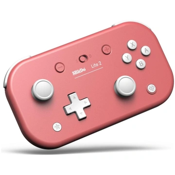 8BitDo Lite 2 bezvadu tālvadības pults (rozā krāsā