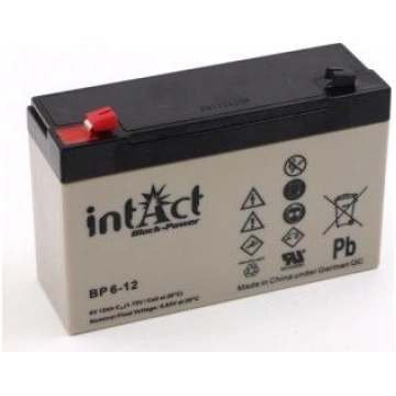 Akumulators IntAct Block-Power, 6 V, 12 Ah