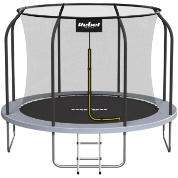 Batuts Rebel Active PRO 8 ft / 244 cm, tīkls, kāpn