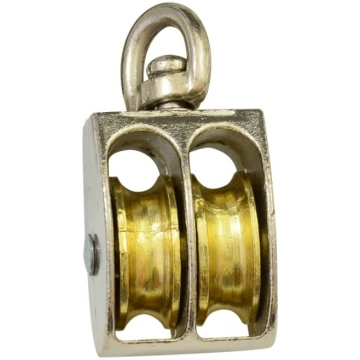 Bloks virves Dubults Niķeļa 3/4"