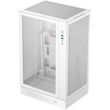 Deepcool Case , CH270 DIGITAL WH , White , Mini To