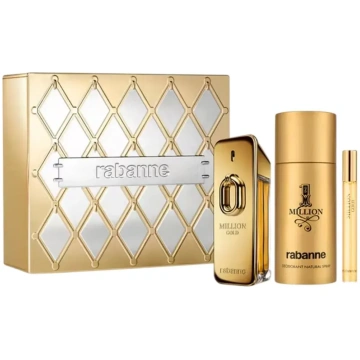 Komplekts Paco Rabanne: Million Gold, parfimērijas