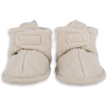 Lodger Slipper Teddy čībiņas, Birch, 3-6m - SLT 59