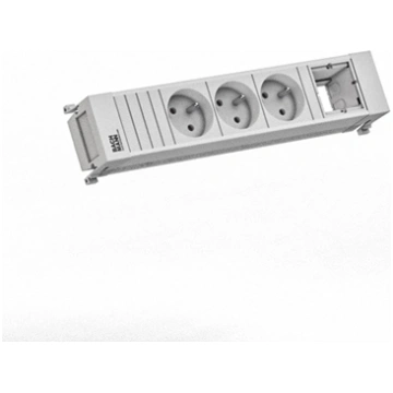 Bachmann POWER FRAME 3xUTE 1xCM 0.2m GST18 RAL9010