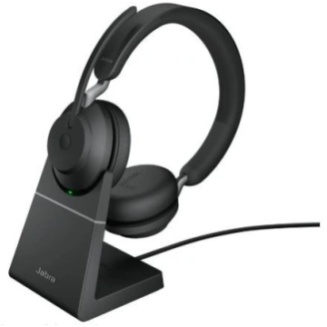Headset Evolve2 65 Stand Link380a MS Stereo Black 