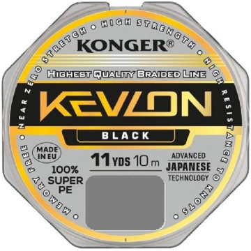 Pīta aukla makšķerēm KONGER 10m 0.06mm