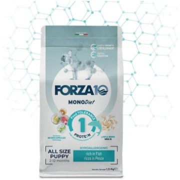 Forza 10 Crocchette Puppy All Size Pesce Mono Diet
