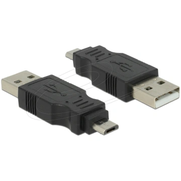 Delock Adapter USB 2.0 Type Micro-B Plug to USB 2.