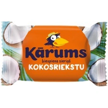 Biezpiena sieriņš ar kokosu, Kārums, 45g