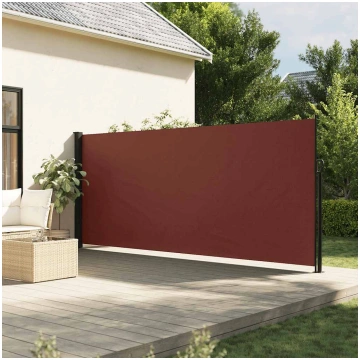Izvelkama sānu markīze, brūna, 160x300 cm