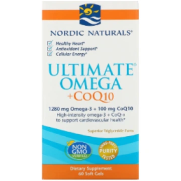 Ultimate Omega + CoQ10 640 mg Nordic Naturals 60 s