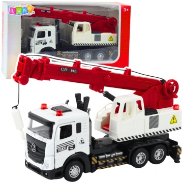 Rotaļu ceļamkrāns Lean Toys Engineering Truck, bal