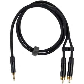 Fuj:tech 3.5 mm TRS male to 2 x RCA male adapter c