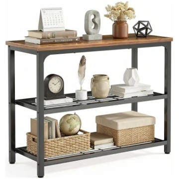 Narrow Console Table, 80 cm, Industrial Design Sid