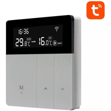 Ūdens apkures termostats Avatto WT50 Wi‑Fi Tuya 3A