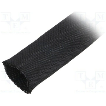 Braid; ØBraid : 4÷5mm; PET,polyester; black; Helag