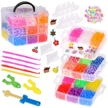 Set of Magic Erasers Beads for making bracelets 45