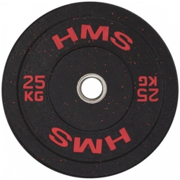 Svaru disks Bumper HTBR25 25 KG HMS (sarkans) ABI_