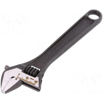 Wrench: adjustable | 20mm | phosphorylated,hardene