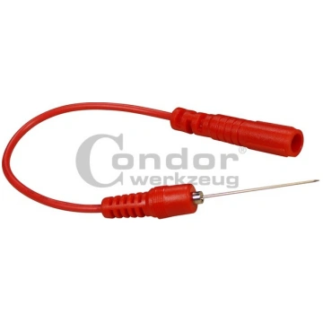 Zondes gals ar adatas punktu, 0,7 mm, melns Condor