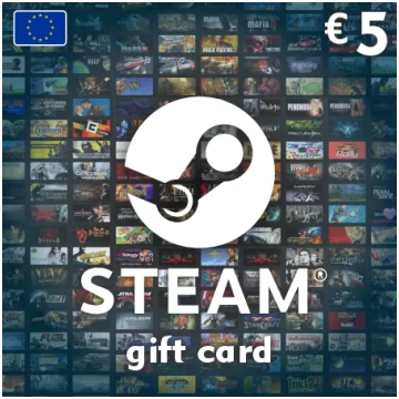 Steam Wallet dāvanu karte 5 EUR - Steam atslēga Ei