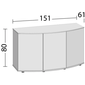 Cabinet Vision SBX 450 black