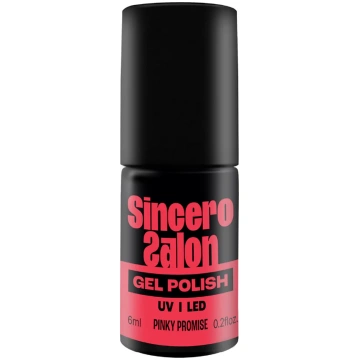 Gēla nagu laka "Sincero Salon", 6ml, Pinky promise