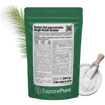 Esteri del Saccarosio - Sucresteri - E473 - 200 gr