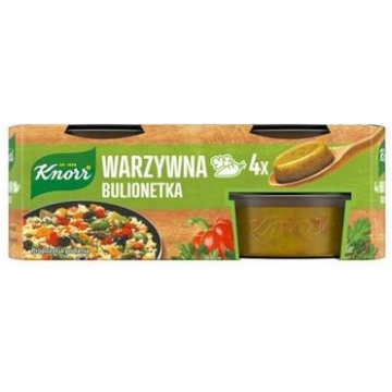 Dārzeņu buljons KNORR Bulionetka 4x28g