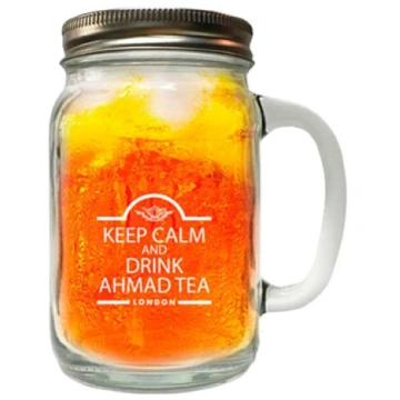 Cold Brew Glass Drinking Mason Jar. 350ml
