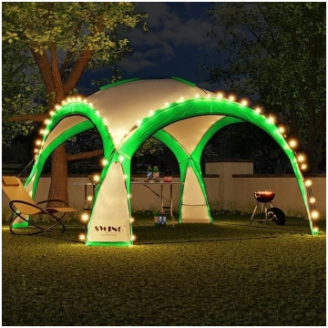 Swing & Harmonie LED pasākumu lapene 3,6 x 3,6 m D