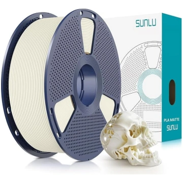 SUNLU matēts PLA filaments 1,75 mm, 3D printeru fi