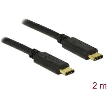 Delock USB 2.0 cable Type-C to Type-C 2 m 3 A 8333
