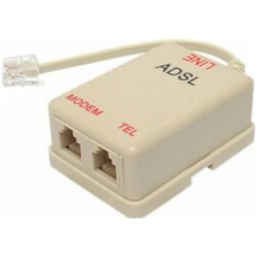 ADSL filtrs (pots filter, splitter) (līnija -> mod