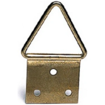 Gleznu stiprinājumi 23x12mm / 10 gab misiņa krāsā