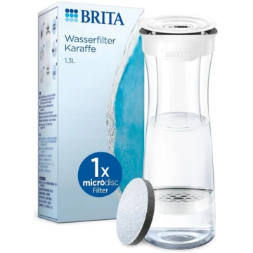 BRITA ūdens filtrs karafe balti pelēka / karafe ar