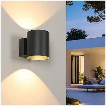 Goeco LED sienas lampas iekštelpām/āra IP65 ūdensi